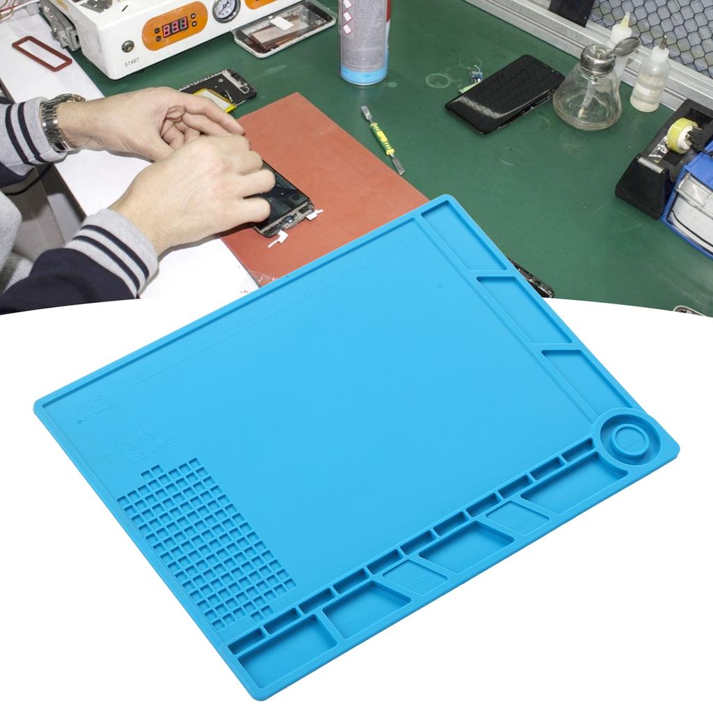 Insulation Silicone Mat HeatResistant Soldering Repairing Pad for Phone Computer(S-130+ )