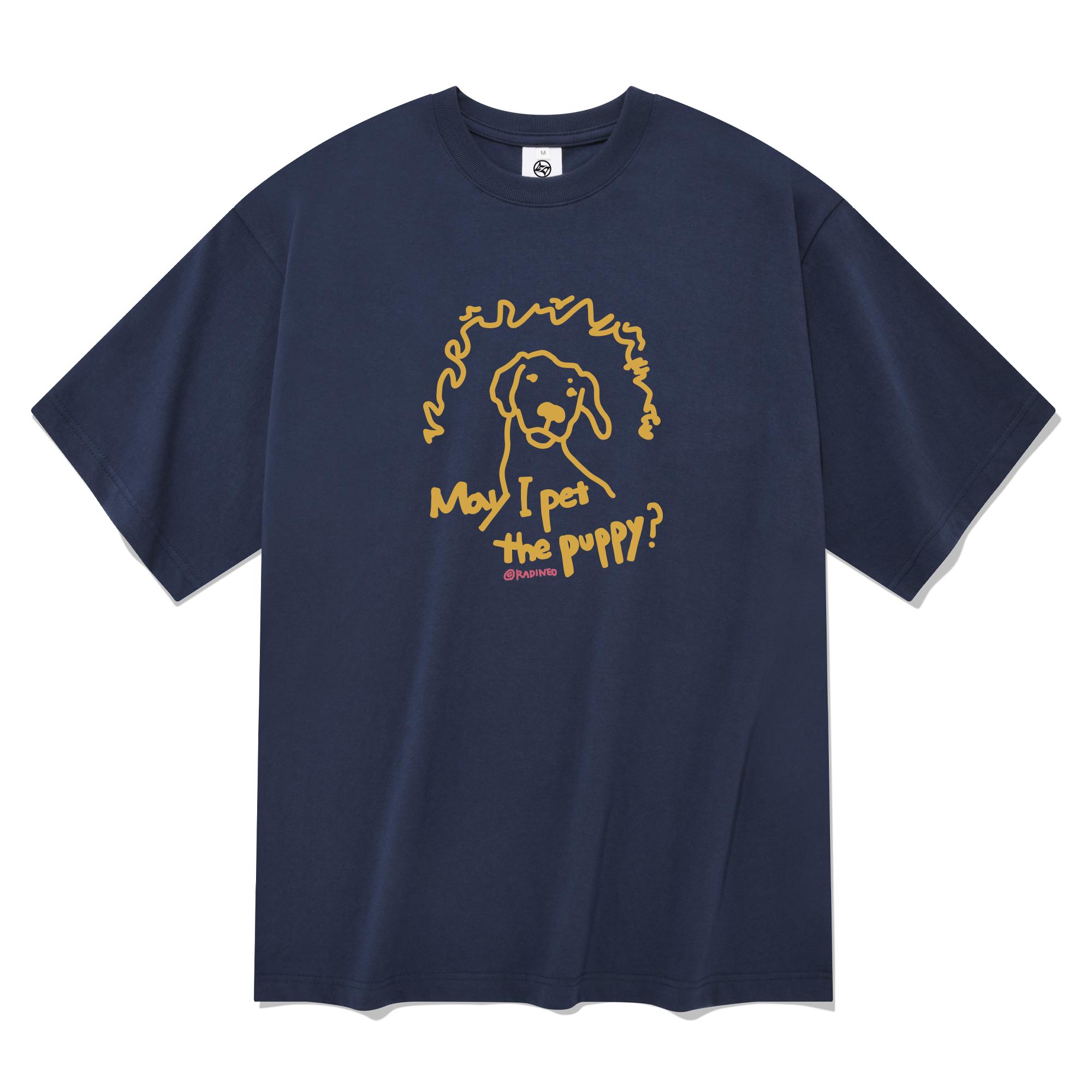 Radineo Puppy Short Sleeve T-Shirt Navy Navy (Navy)/S