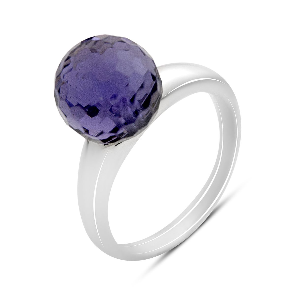 

Silver ring with cubic zirconia, item weight 3.77 g (60002385) 17 білий