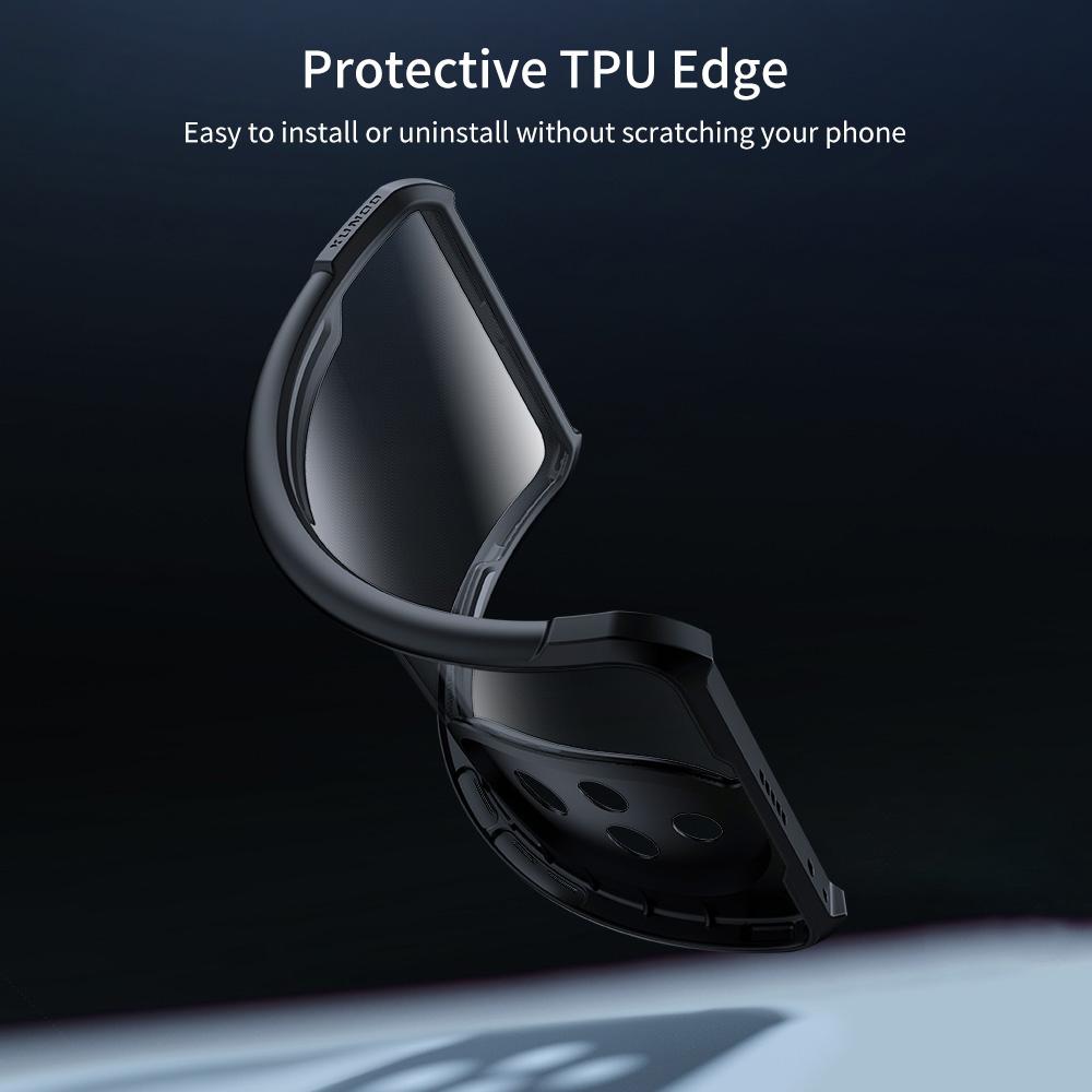 XUNDD For Honor 200 Pro 5G Case Acrylic+TPU Protective Transparent Phone Cover