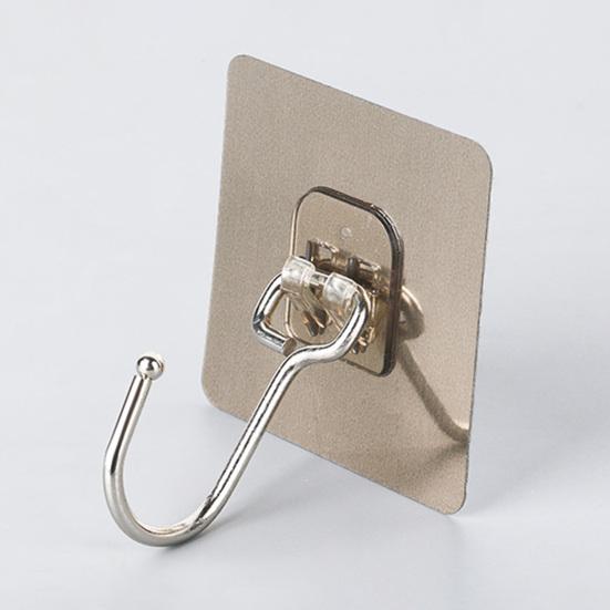 5Pcs Organisation Kunststoff Nützliche Selbstklebende Mehrzweck Lagerung Klebrige Haken Hängen Haken