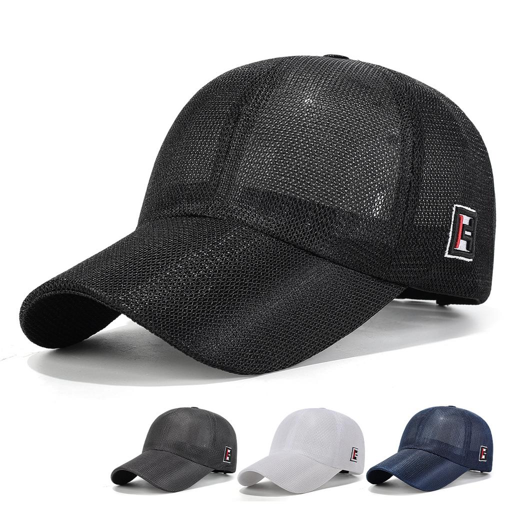 Men's Summer New Original Embroidered Baseball Cap, Fashionable, Simple, Breathable Sun Hat