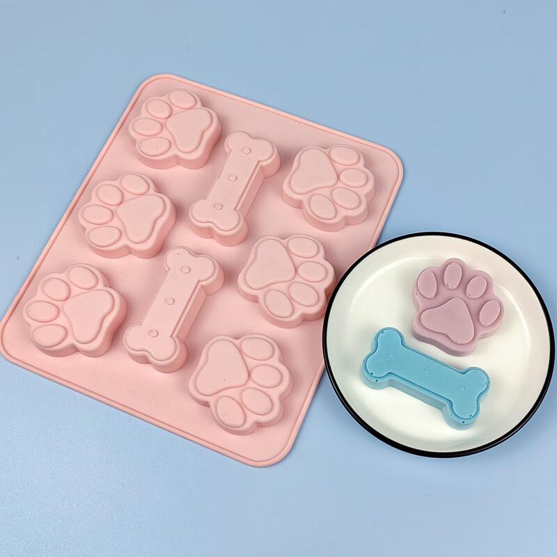 

Pabei Dog Bone & Cat Paw Silicone Baking Molds