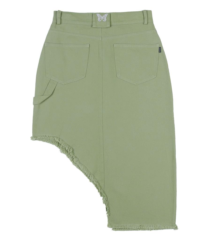 Fancy Club [Nf] Nfc Cliff Long Skirt (Green)_F22Zc823