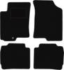 Black Velour Floor Mats For: Hyundai Accent MC Hatchback, Sedan (2005-2011)