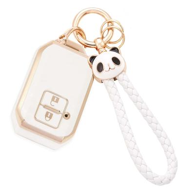 HOYZE Spacia Key Case, Compatible with Suzuki Spacia Custom, Flare Wagon, Key Cover, Solio