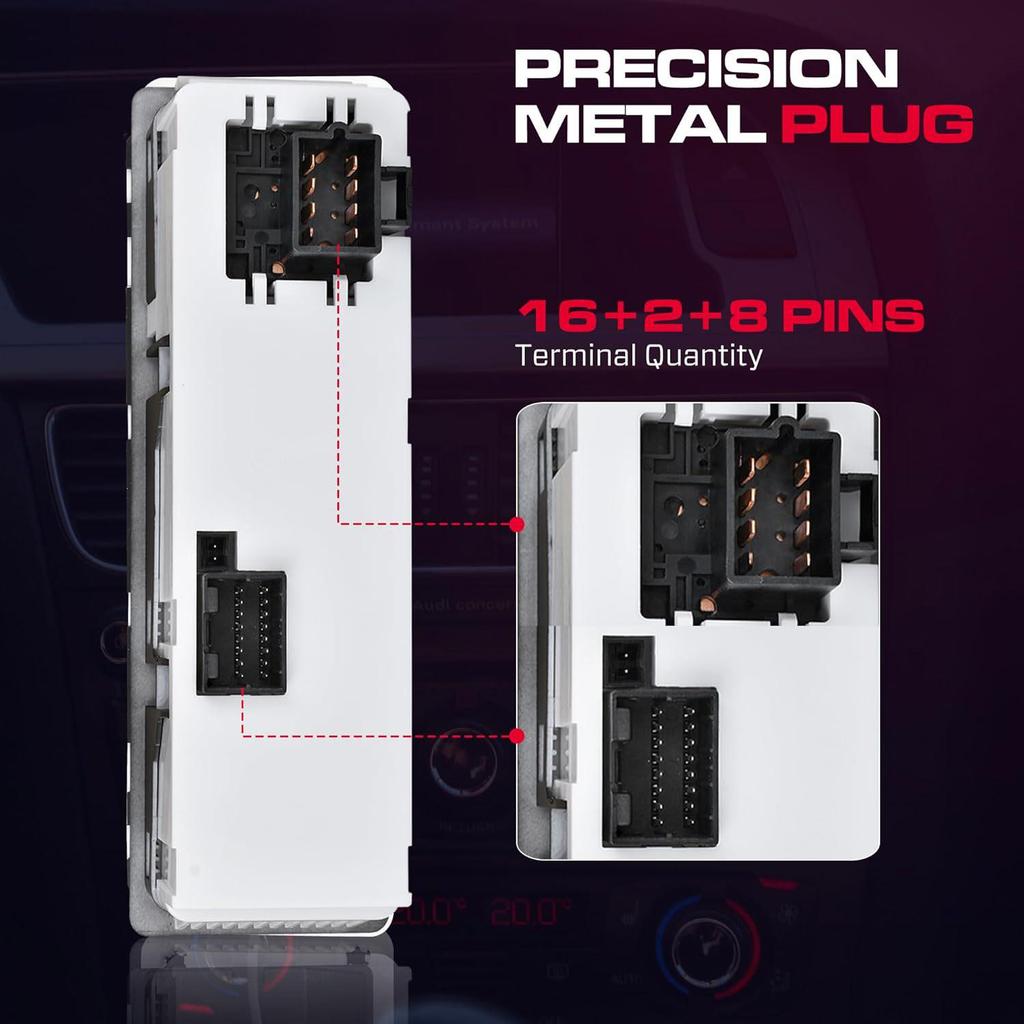 Peterbilt Air Conditioner Control Panel Switch Q21-6119