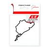 Nurburgring Sticker (Classic) (Black)