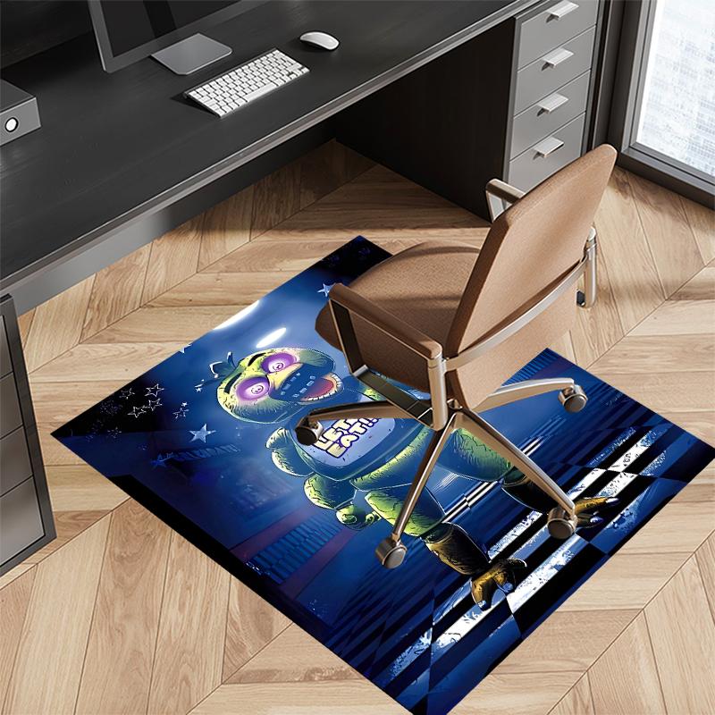 1pc Five Nights at Freddy's3 Print Area Rug - Soft, Washable Non-Slip Indoor Mat for Office Chairs, Living Room, Home Office Decorative Rug