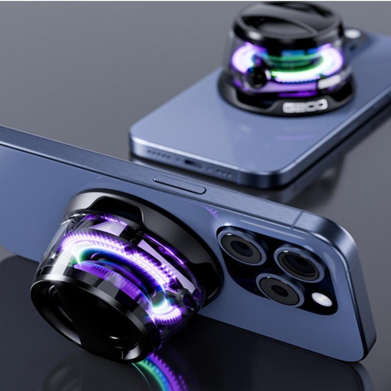 Magnetic Bluetooth Speaker Wireless Portable Mini Speaker With Rgb Color Light 5.3 Subwoofer Speaker