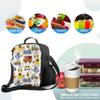 Cute Animals On Vehicles Insulated Thermal Lunch Bags for Boys Girls Washable Lunch Container Food Carrier for School Travel