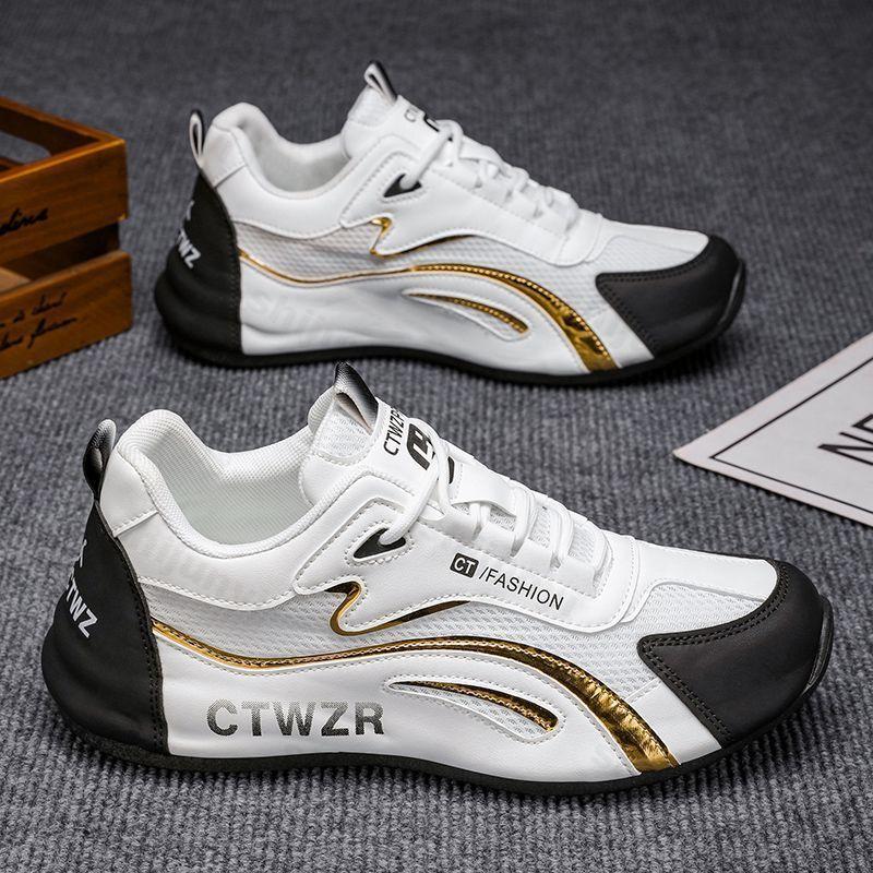 Men's Casual Sports Shoes Sneakers 2025 New Summer Non-slip Mesh Breathable Outdoor Sports Shoes Student Tennis Running Shoes