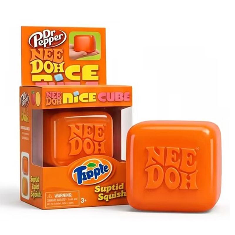 NeeDOH Model Soft Squishy Toy Nice Cube Sensory Stress Reliever Fidget Tool for Anxiety for Adults & Kids Premium In Stock
