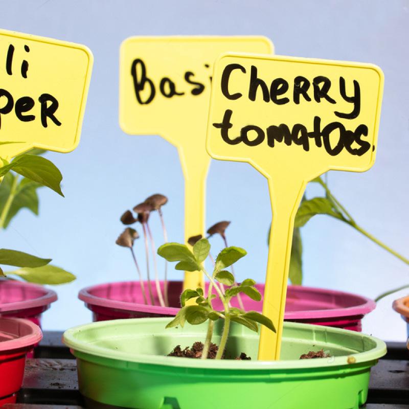 1pcs Plant Stem Protection Cover, 15pcs T-shaped Horticultural Label Tags, 50pcs Fixed Plant Ties