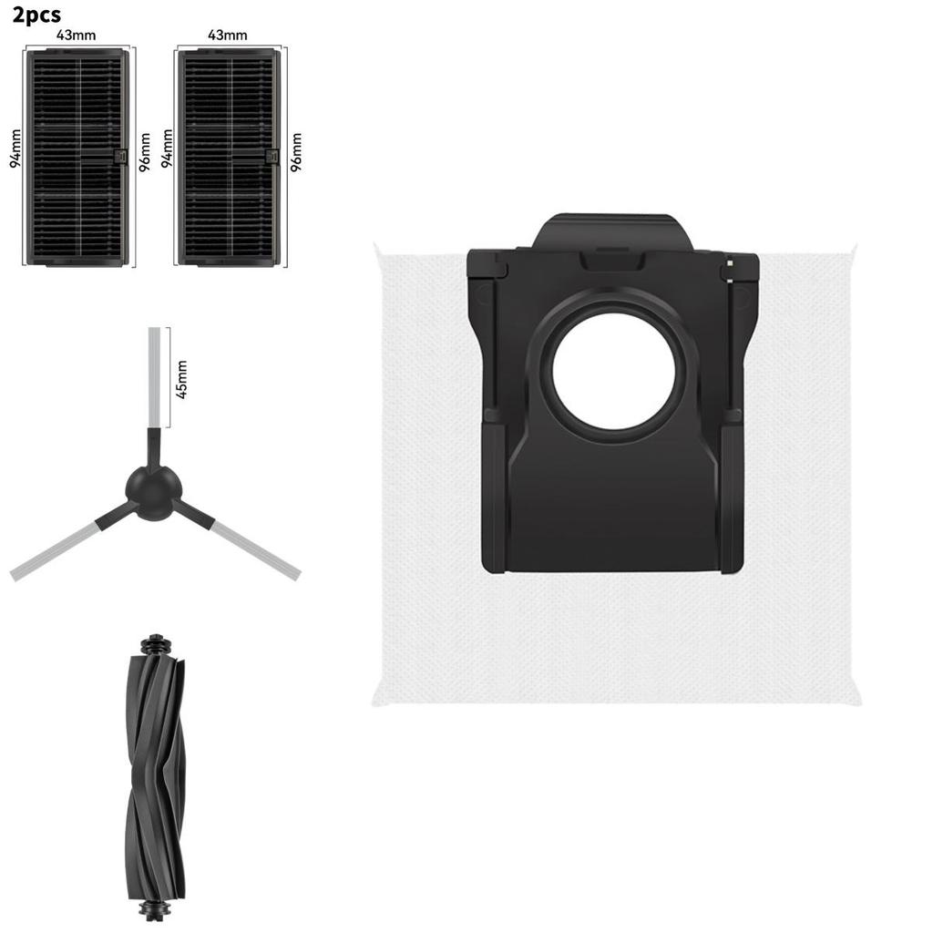 For Dreame L10s Ultra Gen 2 L30s L30 Pro Ultra Robot Vacuum Cleaner Accessories With Hepa Filter And Mop For Home Use