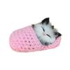 Cute Sleeping Cat Slippers Sounding Simulation Plush Animal Toy Decor Kids Gift