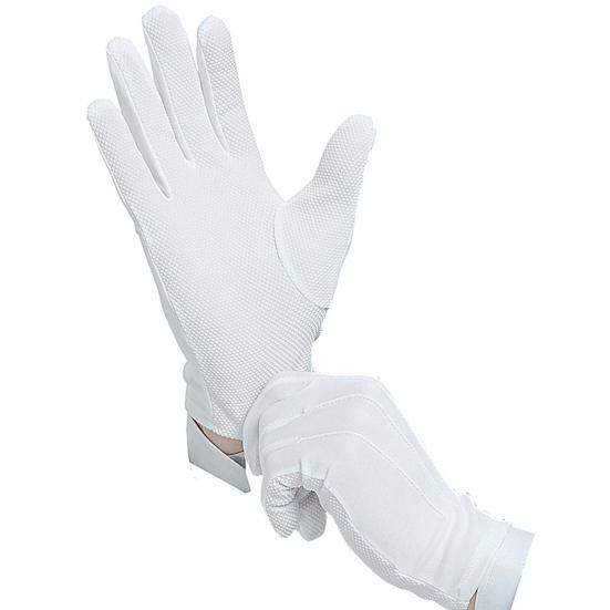 1/2/3 Pairs Formal White Gloves for Men Women, Anti-slip Breathable Uniform Gloves, Costume Dress Gloves for Halloween Cosplay Party
