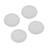 Analog Joystick Cap Cover for Audiophile Switch Controller Compatible with Organic EL Models, 4 Piece Set, White
