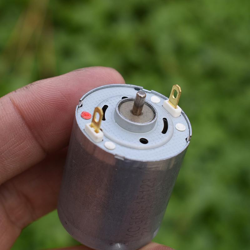 Dual output shaft KC365-15123 12V-24V 365 DC motor for vacuum cleaner ~