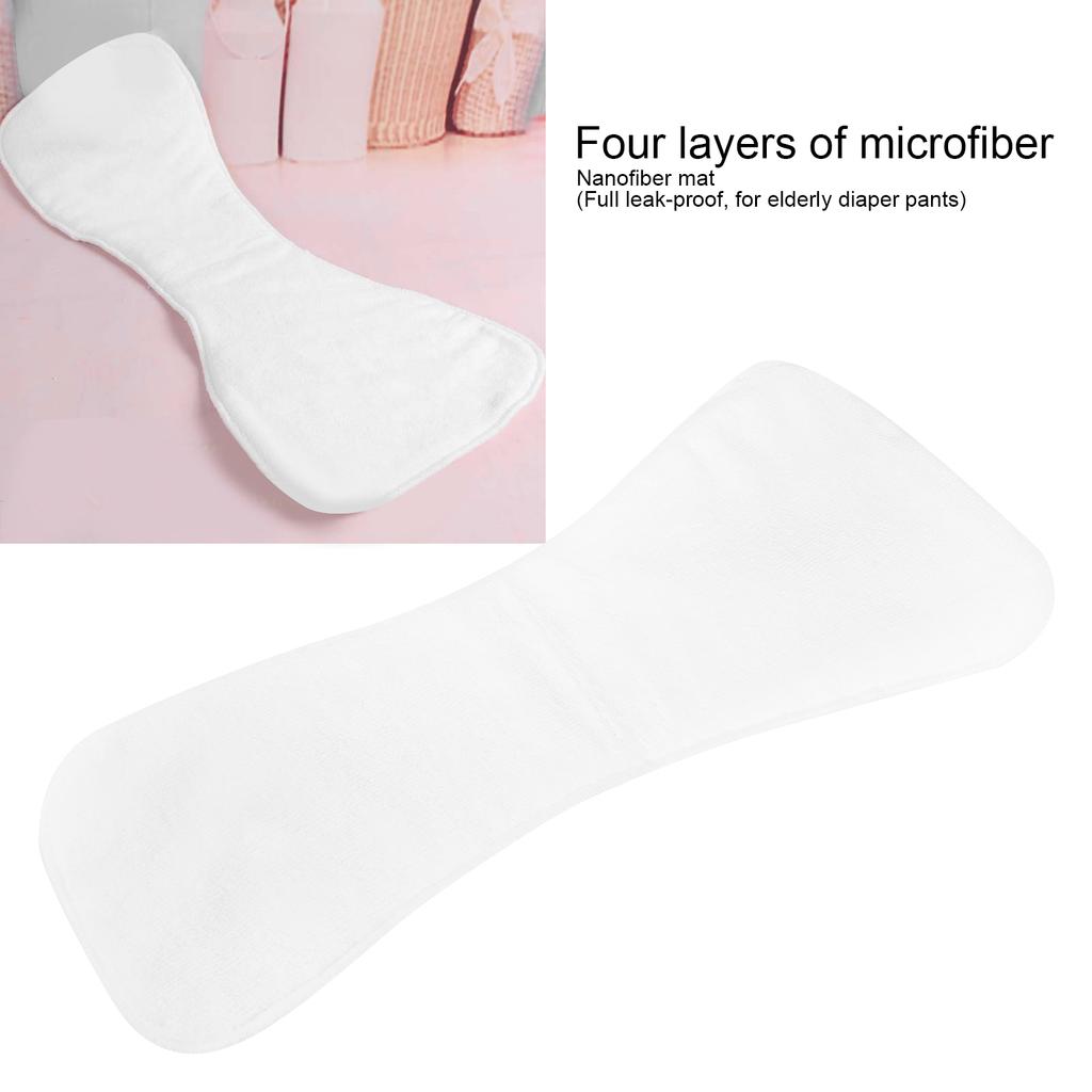 Washable Elderly Care Diaper Reusable Adult Absorbent Incontinence Urine Pad for Diaper Pants