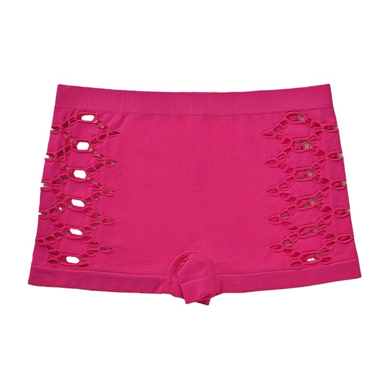 Women's Low-Rise Shorts with Side Cutouts Underpants