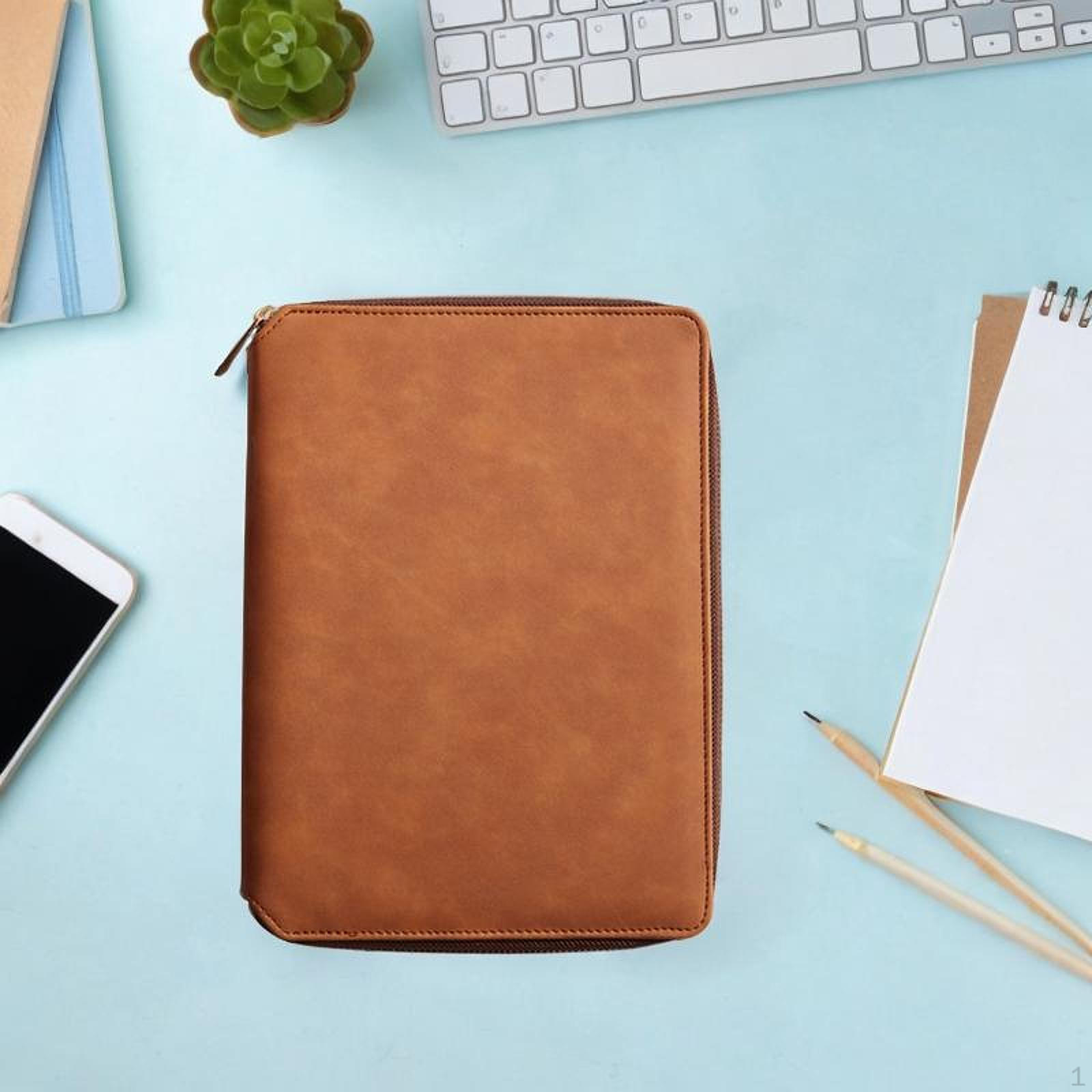 Блокнот формата А5 на молнии с 6 кольцами папка для подарков на день рождения журнал для встреч и путешествий 2296₽