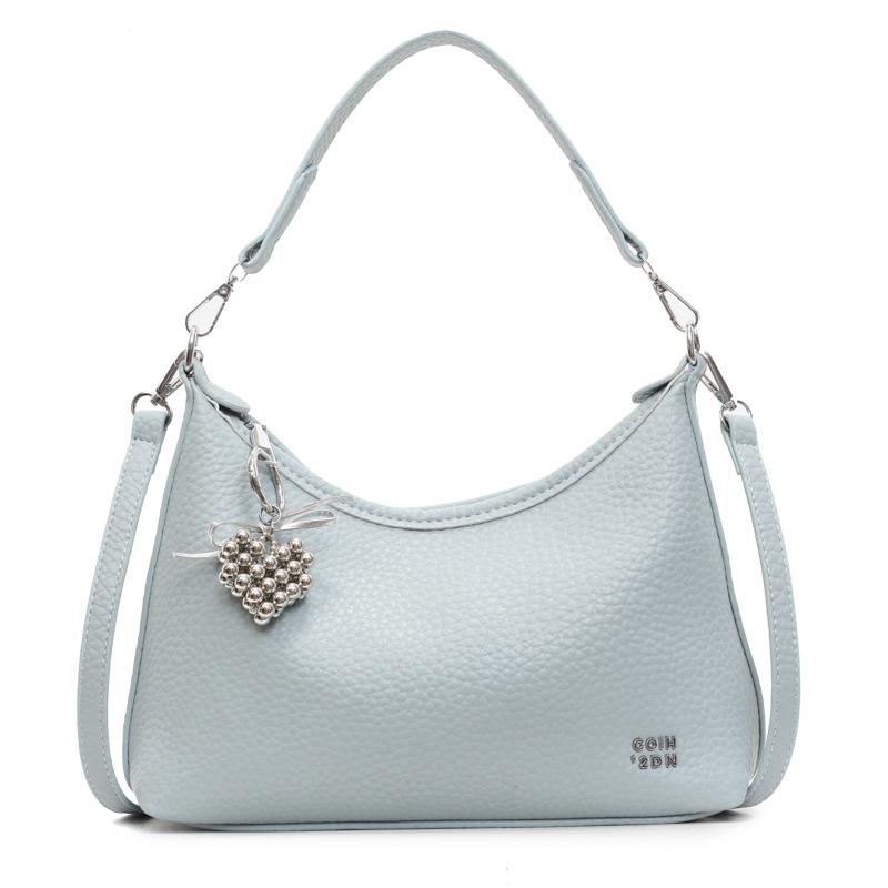 One shoulder messenger bag women's bag 2025 new summer tote bag large capacity dumpling bag