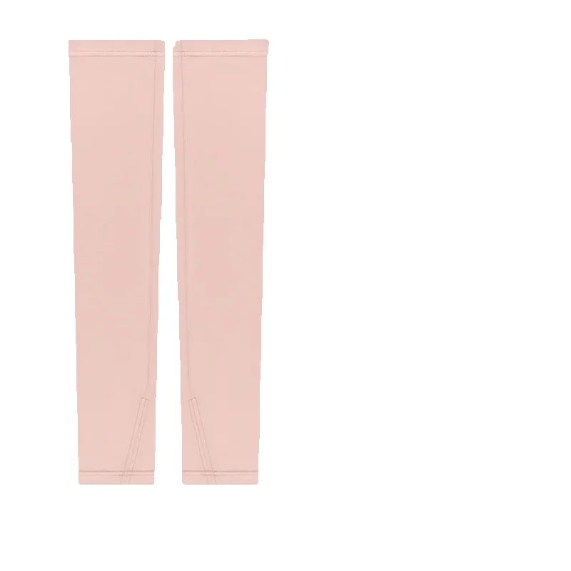 Sun Protection Arm Sleeves Unisex Summer Lightweight Breathable Ice Silk Outdoor Cycling One-Piece Stretch Arm Wrist Sleeves