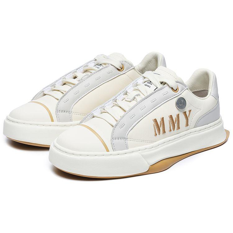 Mihara Yasuhiro X Fila FM-4 Fashion Durable Low-Top Skate Shoes Women sneaker Vanilla-Ice Antarctic-Gray F12W234209FVA