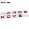 Lettere Rover 3D in ABS Lettere Range Distintivo Anteriore Cofano Auto Adesivo Emblema Portabagagli