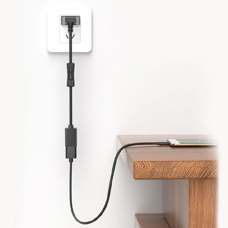 Data Line USB3.0 Extender Cord USB Extension Cable Wire with ON OFF Switches