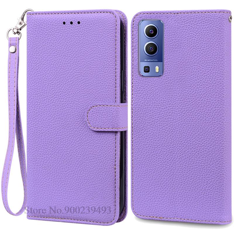 

Для чехла Vivo Y52 5G Чехол Y72 5G Кожаный кошелек Флип-чехол для телефона Для Vivo Y72 Y52 Чехол-книжка для Vivo Y 52 72 5G Coque Fundas For Vivo Y72 5G