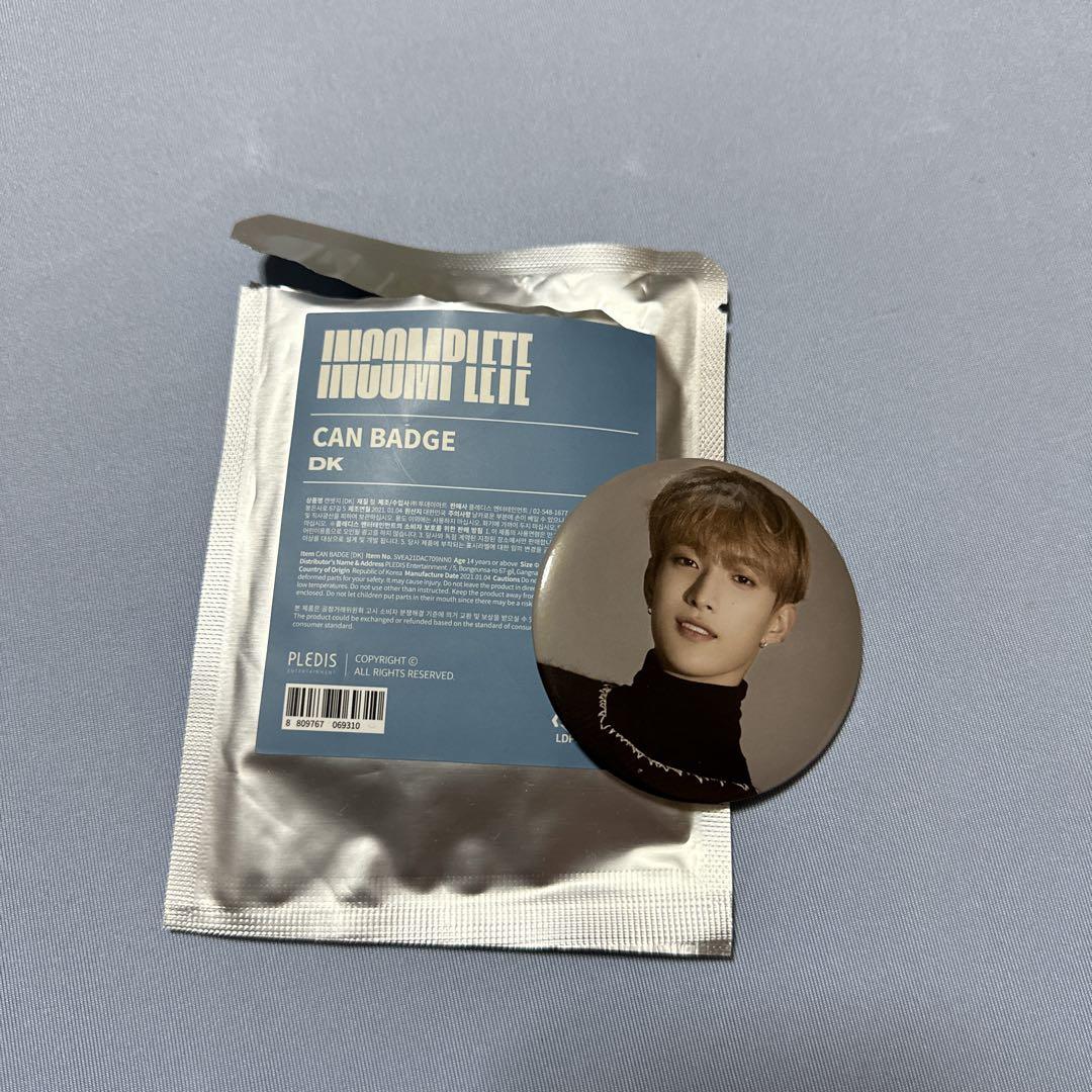 

[USED] INCOMPLETE Can Badge Dokyeom