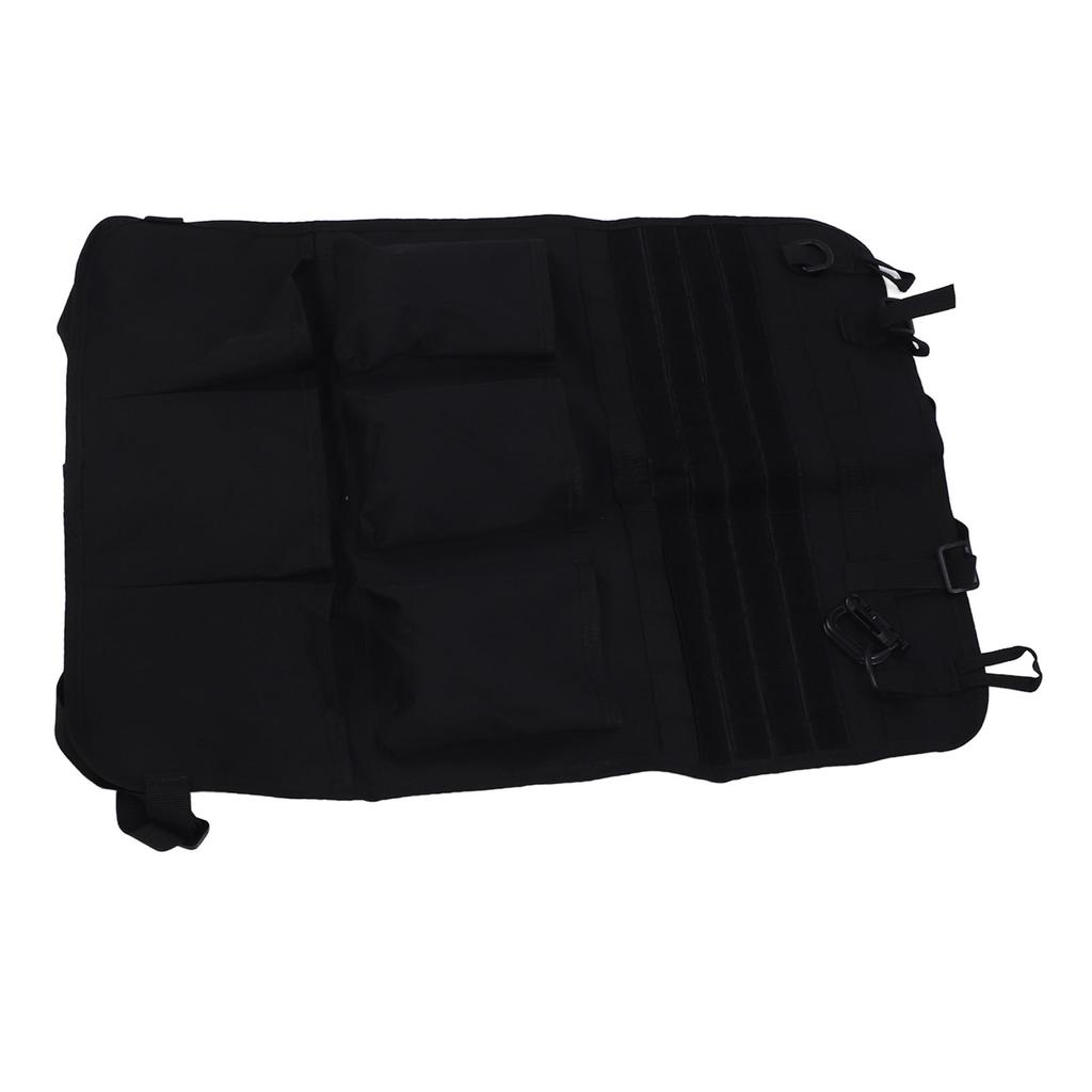 Car Back Seat Storage Bag Multifunctional Nylon Lightweight Optimizing Space Car Backseat Storage