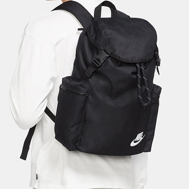 Nike Heritage Fabric Backpack Regular Unisex Black DB3302-010