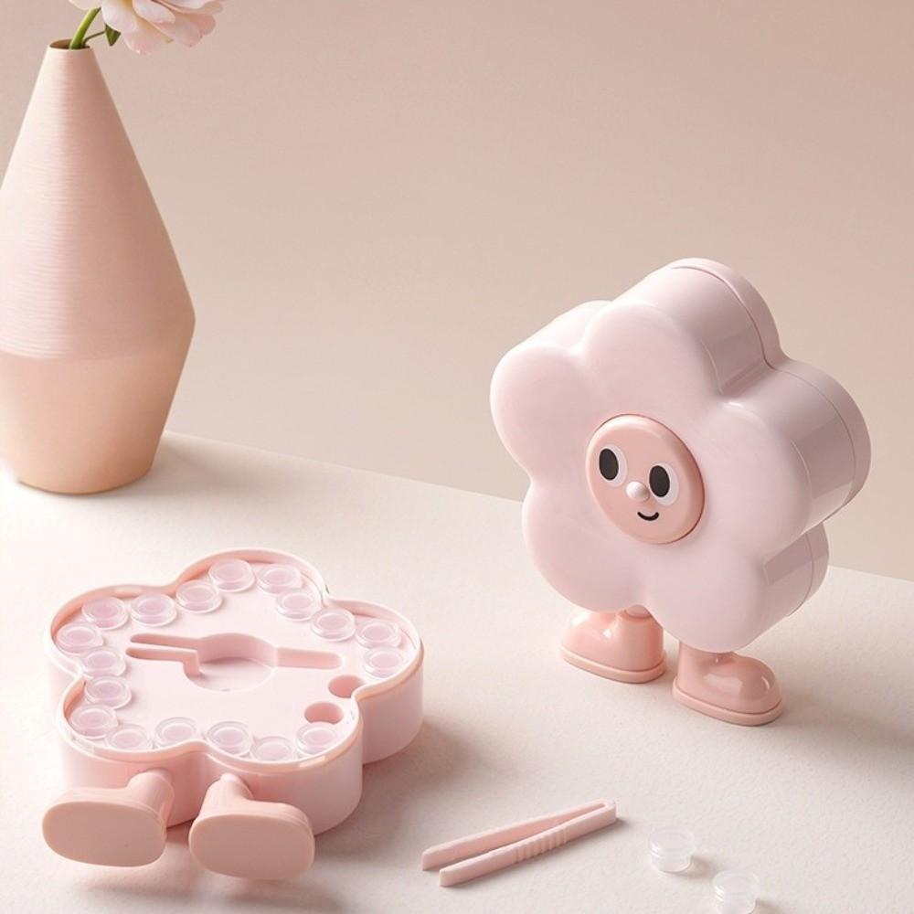 Flower Shape Teeth Storage Box Cartoon Collection Box Baby Teeth Keepsake Box  Lost Teeth