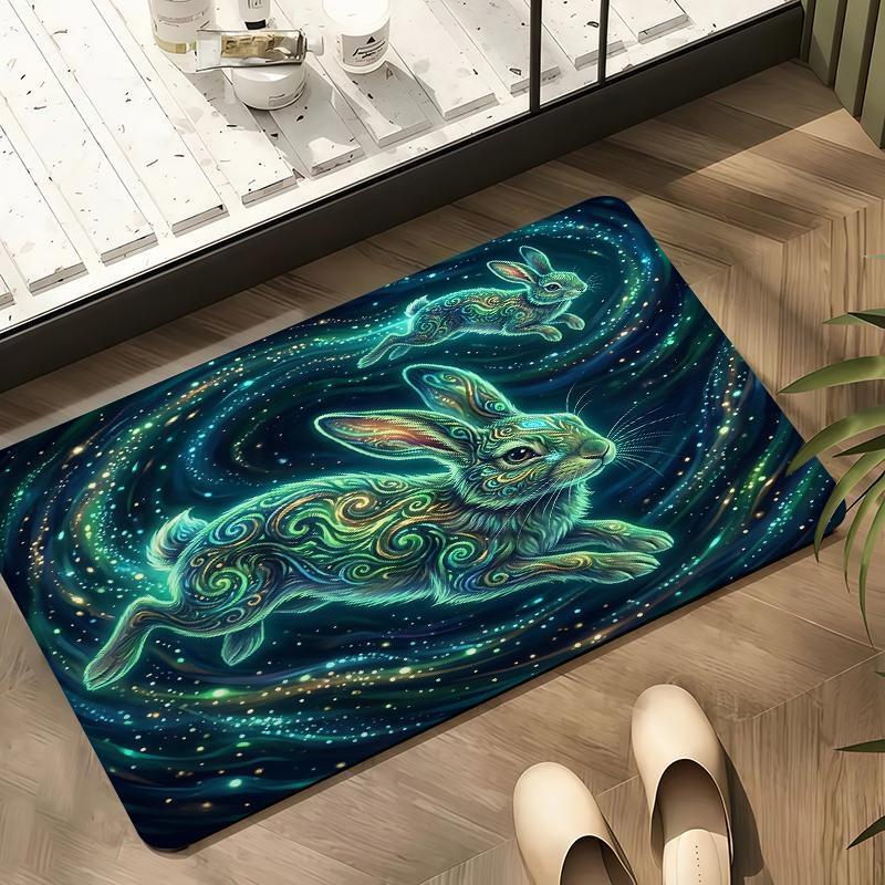 2025 New rabbitCarpet Rug for Living Room Bedroom Home Sofa Decoration,Kids play Non-slip Floor Mat