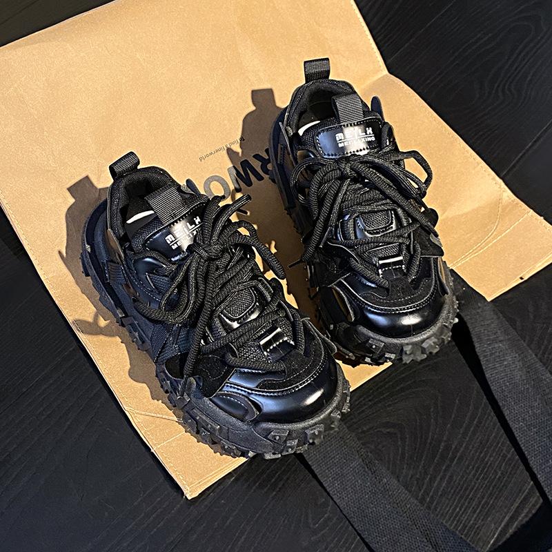 Fashion 2025 New Summer Breathable Women Thick Sole Casual Shoes Fashion High Heels Women Wedges Heels Sneakers Trainers Platform Shoes