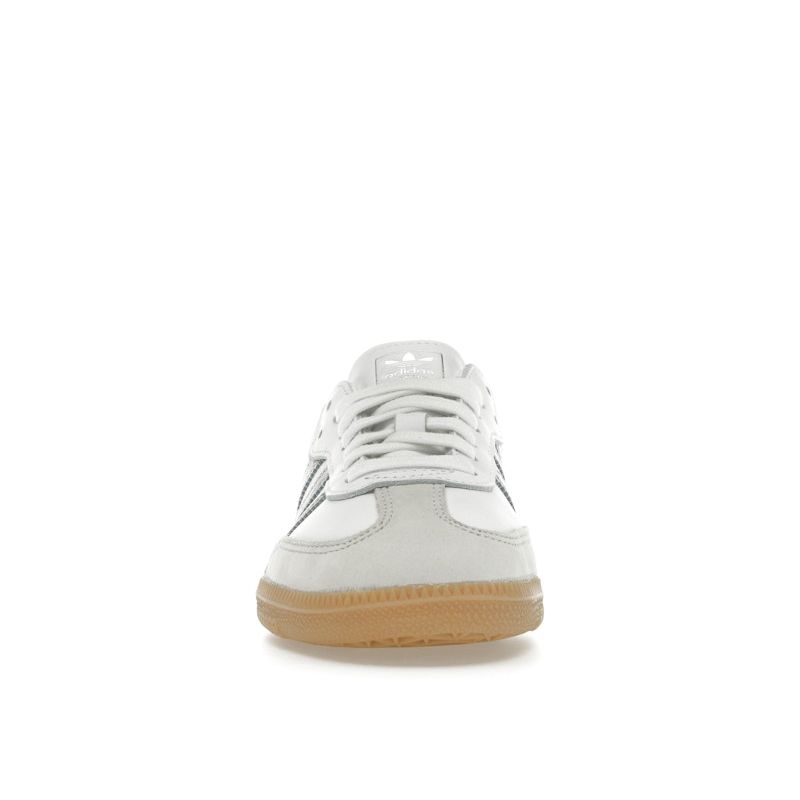 Adidas Samba OG Hvit Sølv Metallisk Grå Dame Sneakers Fottøy-Hvit Grå-En JI2725