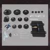 12-Piece Brake Bleeder Kit with Quick Connector and Master Cylinder Adapter for Most Vehicles