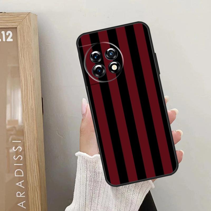 Milan Stylish Stripe Design Case For OnePlus 12 11 9 10 Pro 9RT 10T 10R 12R OnePlus Nord 2 CE 3 Lite CE4 N10 N20 Cover
