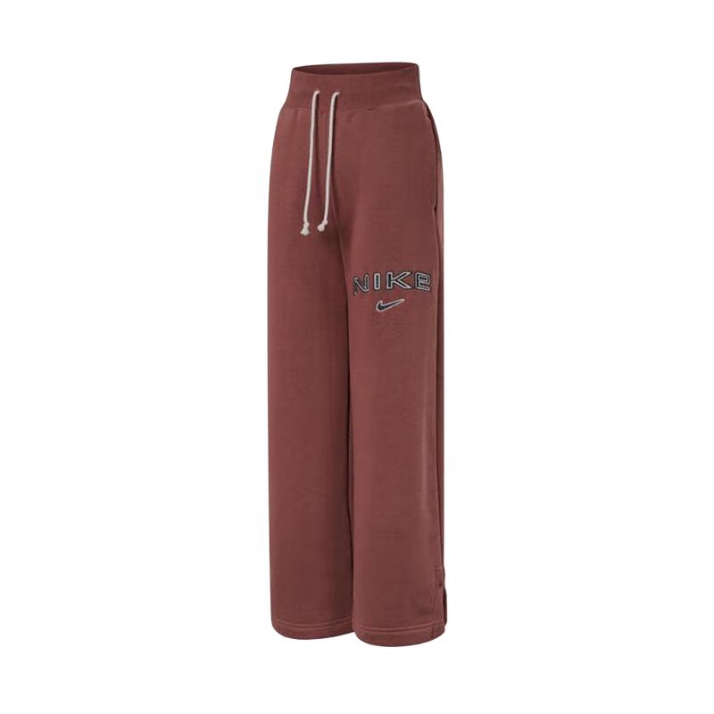New Nike Casual Pants Women's Red Brown FV7685-218