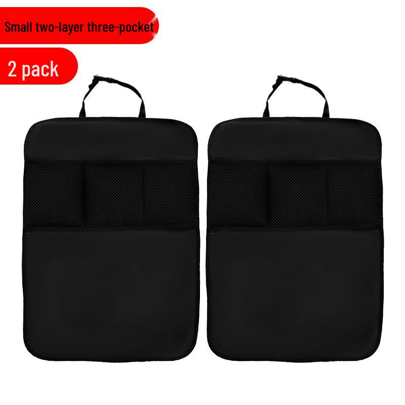 Universal Car Kick Mat with Storage - Rear Seat Protector for Children