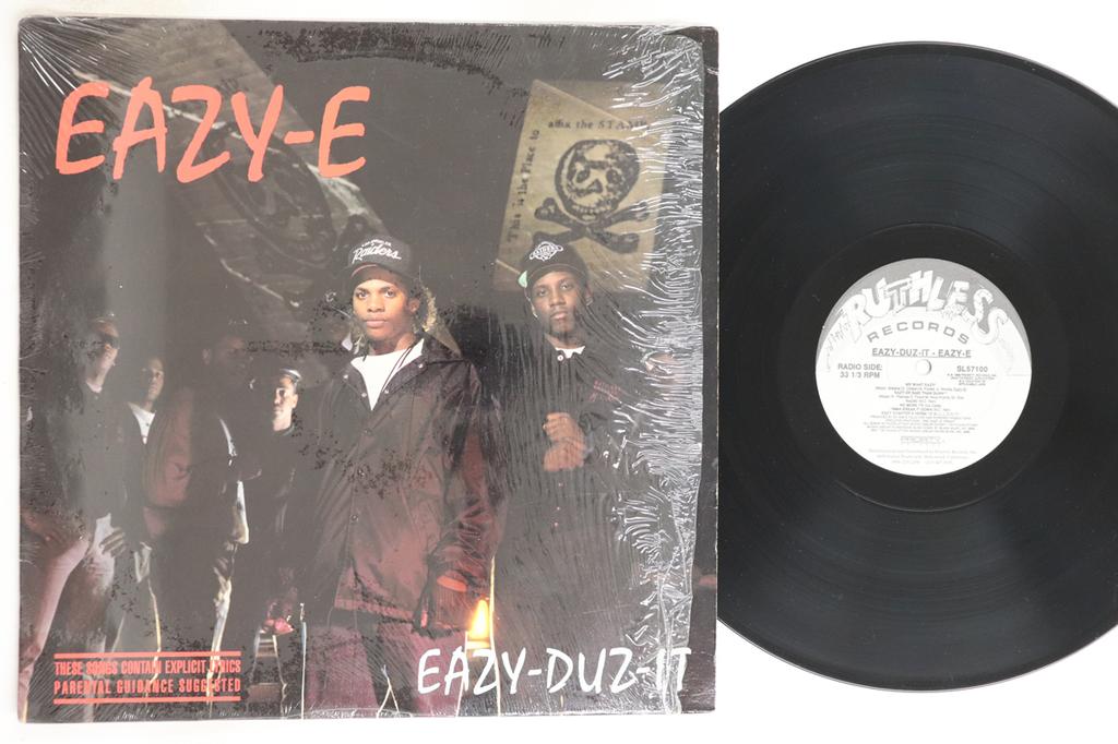 LP Record EAZY-E - Eazy Duz It (- Us Original) SL57100 RUTHLESS 1988 US Rap & Hip-Hop/R&B Used
