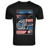 Los Angeles Santa Monica Beach Surf Graphic T-Shirt