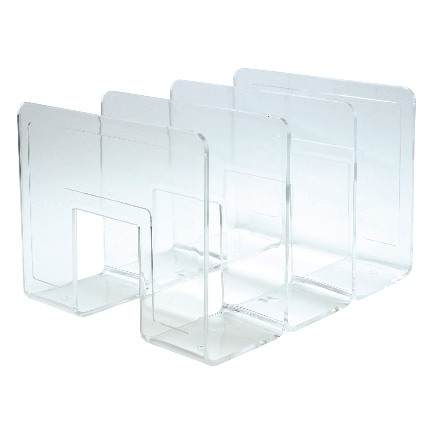 

SEKISEI Bookend Crystal Rack A4 Crystal Clear CRX-265