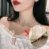 Shining Fake Crystal Pearl Choker Necklace For Girls Elegant Drop Chian Pendant Necklace Fashion Jewelry Gifts