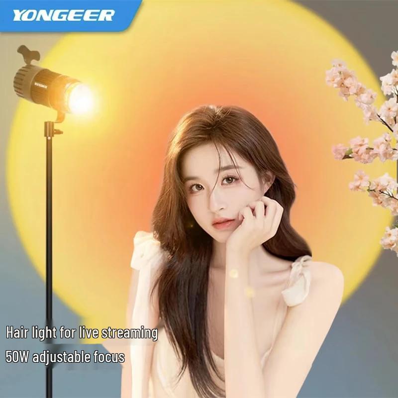 YONGEER J50S-MAX Focusable Live Stream Fill Light