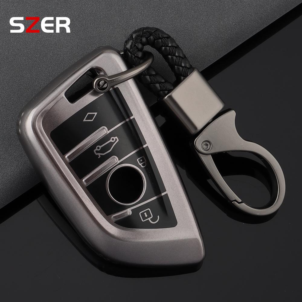 Soft TPU Car Key Case Cover Shell For BMW X1 X3 X5 X6 X7 1 3 5 6 7 Series G20 G30 G11 F15 F16 G01 G02 F48 Holder Bag Accessories