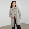 Elva' Island Women's Double-Faced Wool Coat